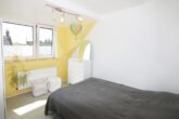 Behaglich möblierte Wohnung mit Treppchen zum Garten - Schlafzimmer